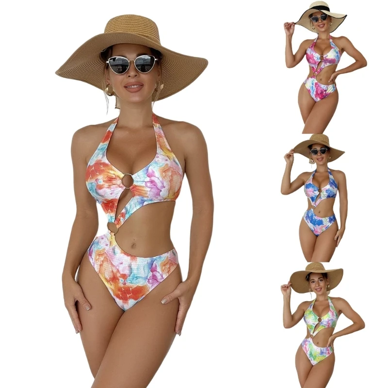 Women Printing Backless Swimsuit Spaghetti Strap Comfortable Adjustable Fashion Lacing Bikini Sexy Small Chest Beachwear
Women Printing Backless Swimsuit Spaghetti Strap Comfortable Adjustable Fashion Lacing Bikini Sexy Small Chest Beachwear