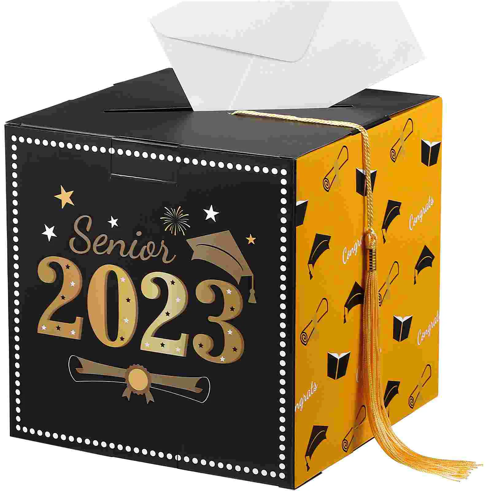 Box Graduation Grad Gift Holder Party Congrats Boxes Invitation Decorations Advice Congrates Black 2023 Supplies Decoration
Box Graduation Grad Gift Holder Party Congrats Boxes Invitation Decorations Advice Congrates Black 2023 Supplies Decoration