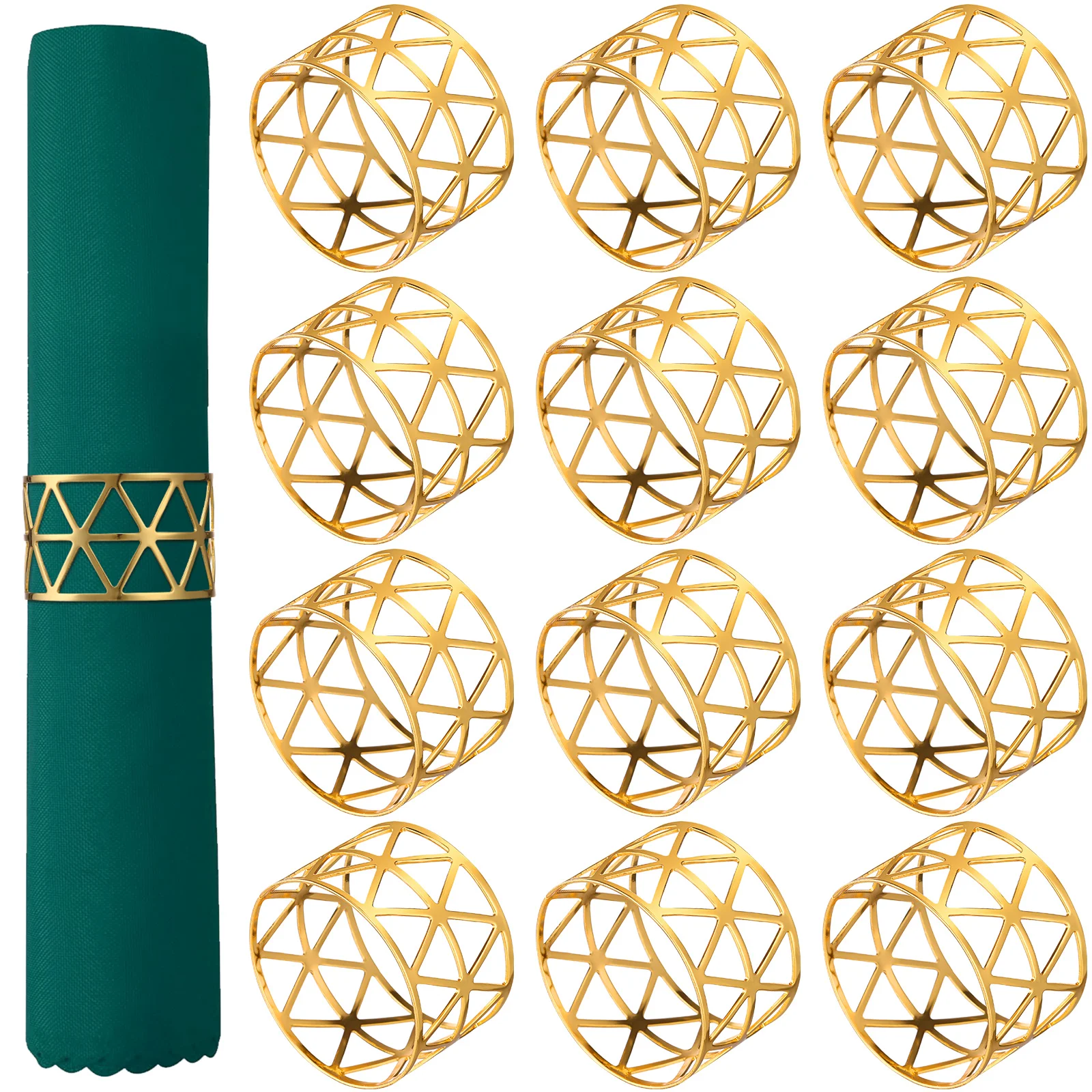 12 Pcs Metal Napkin Holder Decor Wedding Bulk Rings Iron Holders Banquet Tables
12 Pcs Metal Napkin Holder Decor Wedding Bulk Rings Iron Holders Banquet Tables