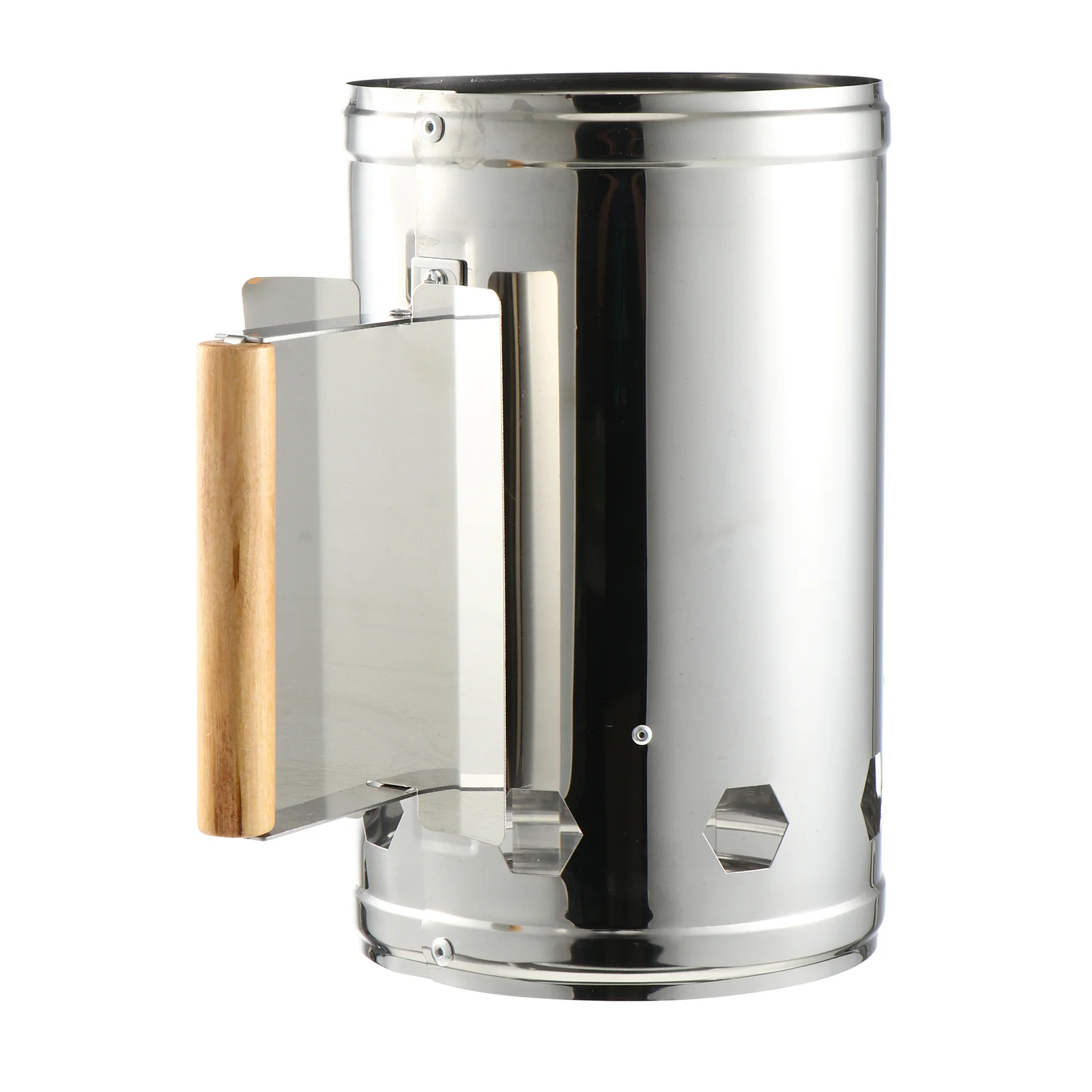 Stainless Steel Point Carbon Bucket Outdoor Grills Stove Barbecue BBQ Tool Wood Charcoal Ignition Barrel
Stainless Steel Point Carbon Bucket Outdoor Grills Stove Barbecue BBQ Tool Wood Charcoal Ignition Barrel