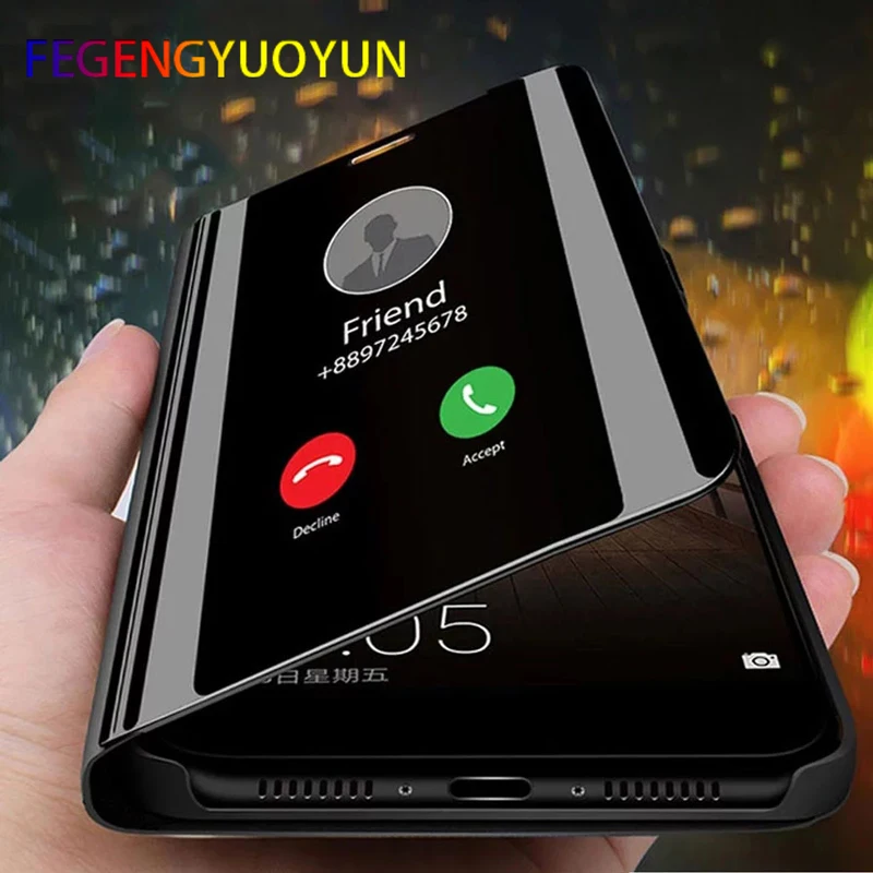 Smart Mirror Phone Case for Huawei P40 P30 P20 P10 P9 Honor 20 Pro 10 9 8 Lite 8A 9X 9C 8X Y9 Prime 2019 P Smart Z Nova 5T Cover
Smart Mirror Phone Case for Huawei P40 P30 P20 P10 P9 Honor 20 Pro 10 9 8 Lite 8A 9X 9C 8X Y9 Prime 2019 P Smart Z Nova 5T Cover