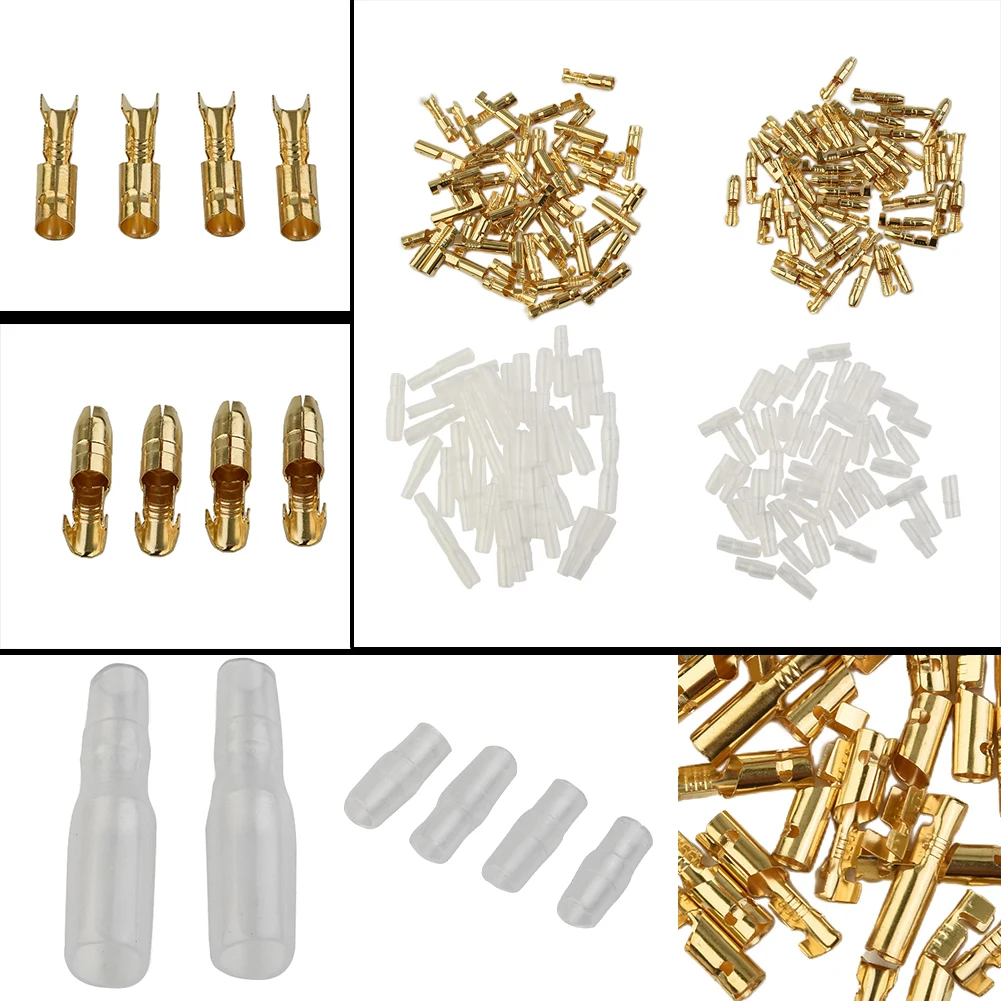 200pcs 3.9mm Male Female Electric Cable Wire Connector Socket Classic Terminal For Cable Wire Of 1.0 Mm To 2.5 Mm
200pcs 3.9mm Male Female Electric Cable Wire Connector Socket Classic Terminal For Cable Wire Of 1.0 Mm To 2.5 Mm