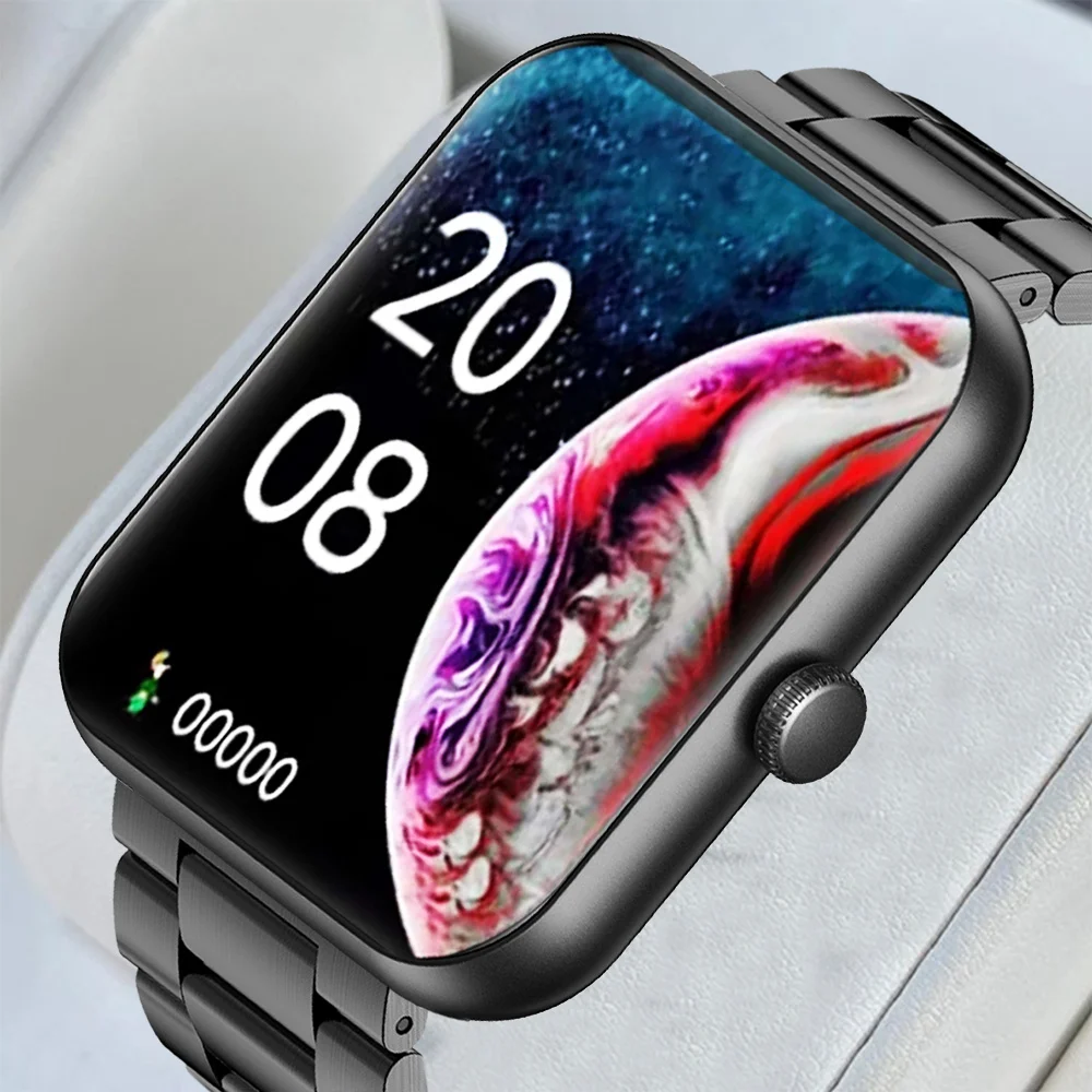 New Men's Smartwatch 3ATM IP68 Waterproof Sport 1.83inch Custom Dials Smart Watch Men Women for Xiaomi Free shipping
New Men's Smartwatch 3ATM IP68 Waterproof Sport 1.83inch Custom Dials Smart Watch Men Women for Xiaomi Free shipping