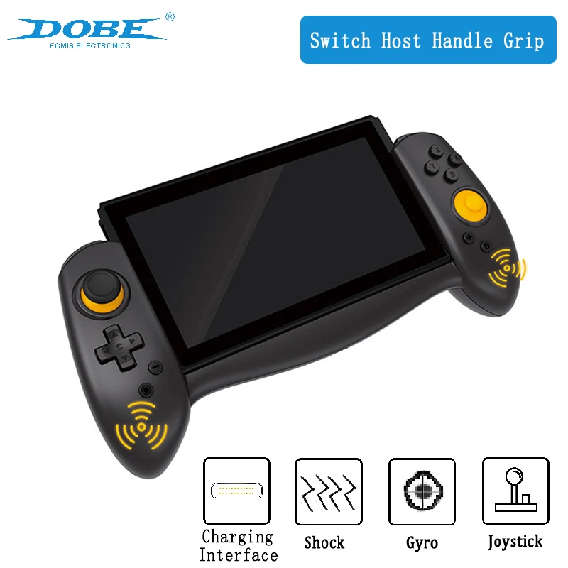 Ручной контроллер Dobe для Nintendo, виброручки со встроенной 6-осевой гироскопической рукояткой для хоста, игровые аксессуары
Ручной контроллер Dobe для Nintendo, виброручки со встроенной 6-осевой гироскопической рукояткой для хоста, игровые аксессуары