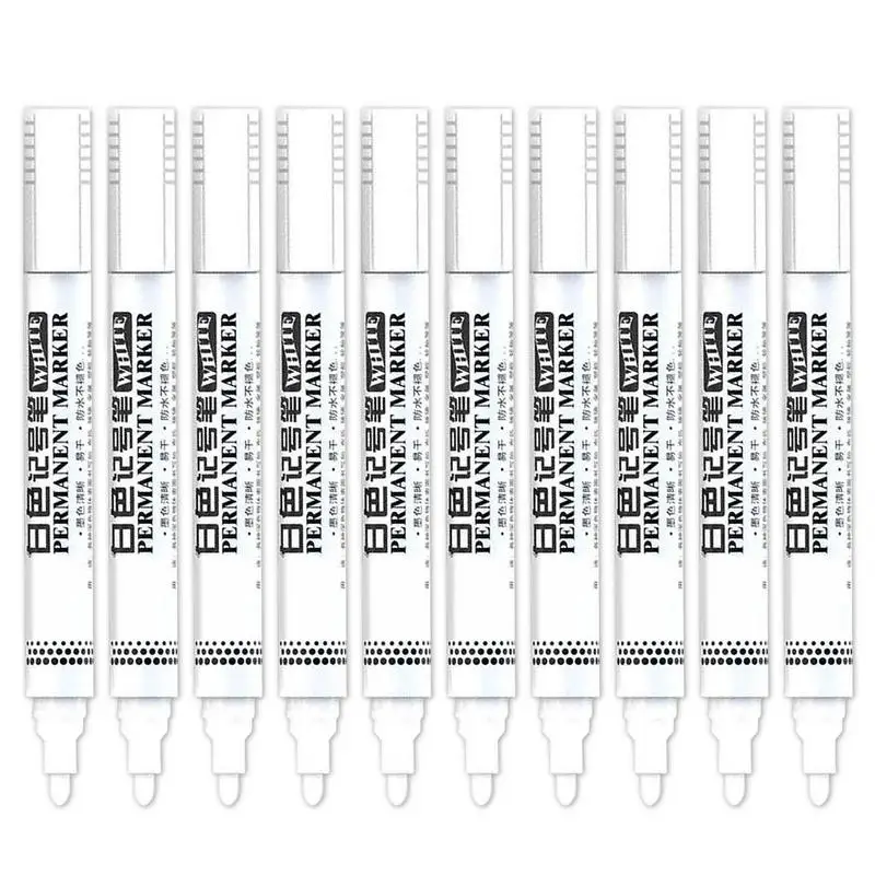 White Permanent Pen Acrylic White Paint Pen With Waterproof Super Compact White Ink DIY Painting Art On Glass Stone Paper Metal
White Permanent Pen Acrylic White Paint Pen With Waterproof Super Compact White Ink DIY Painting Art On Glass Stone Paper Metal