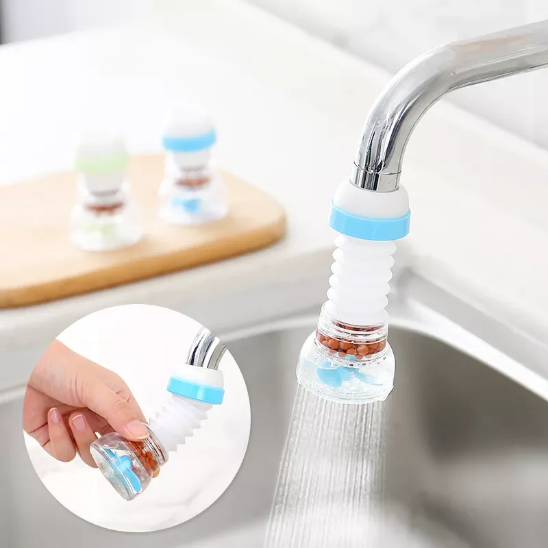 

Faucet Filter Anti-splash Shower Bathroom Swivel Faucet Extender Kitchen Plastic Water Saver