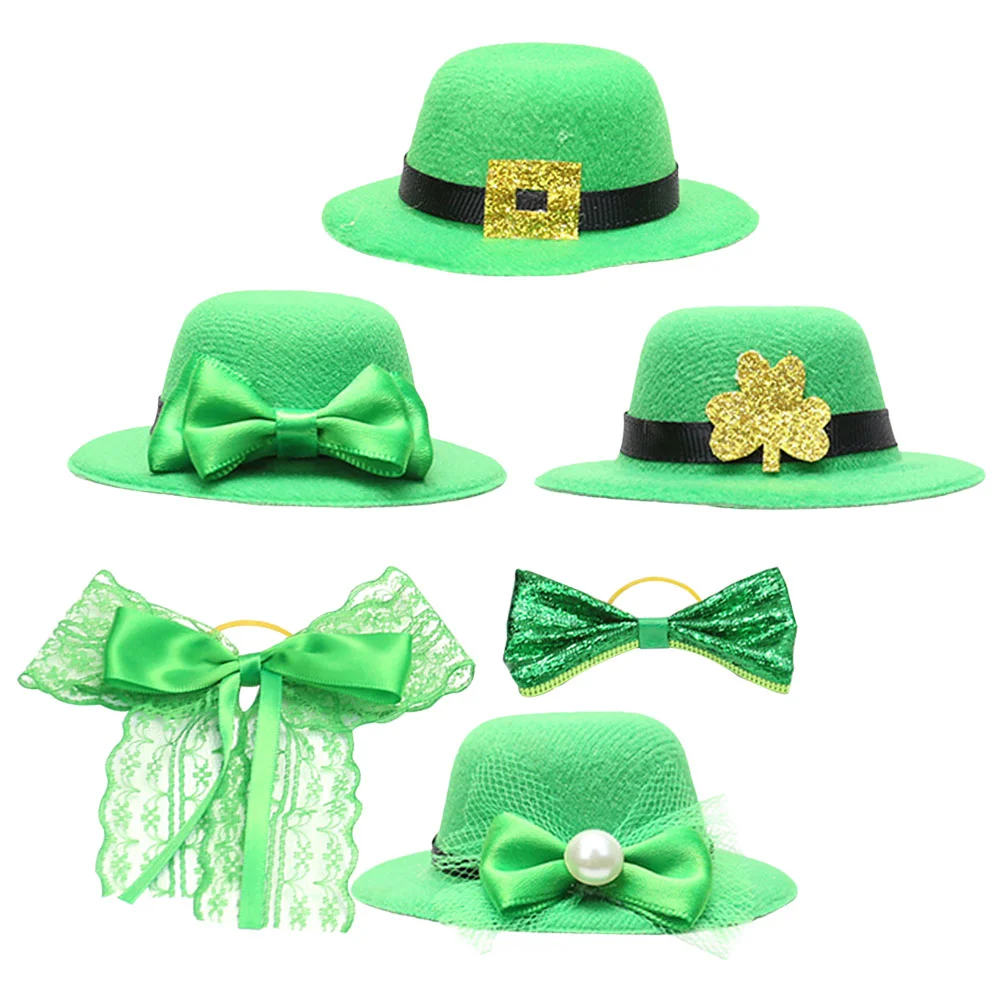 6pcs Mini Hats Patrick's Day Decors Mini Patrick's Day Hats DIY Crafts Bottle Decor for Decoration Gift Home
6pcs Mini Hats Patrick's Day Decors Mini Patrick's Day Hats DIY Crafts Bottle Decor for Decoration Gift Home