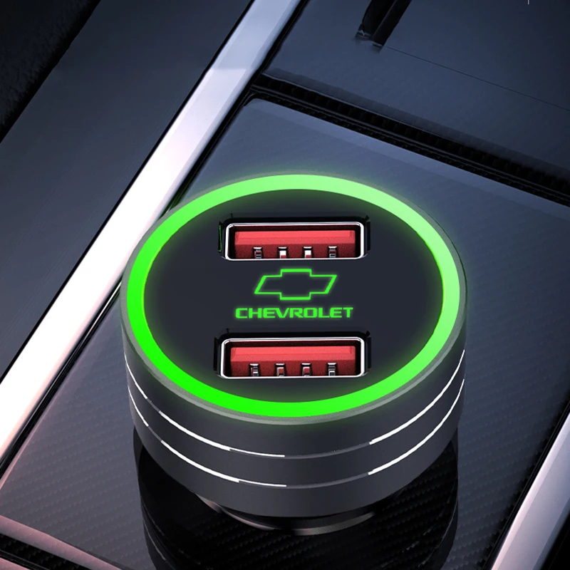 4.8A LED Display USB Phone Charger Car-Charger for Chevrolet Matiz TrailBlazer Volt HHR SSR Captiva Aveo Sedan Car Accessories
4.8A LED Display USB Phone Charger Car-Charger for Chevrolet Matiz TrailBlazer Volt HHR SSR Captiva Aveo Sedan Car Accessories