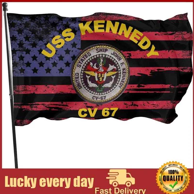 Falalaka Cv-67 USS John F. Kennedy Flag 3x5 Feet Tough Durable Colorfast Flag Indoor/Outdoor Polyester Flag Garden Office Flag
Falalaka Cv-67 USS John F. Kennedy Flag 3x5 Feet Tough Durable Colorfast Flag Indoor/Outdoor Polyester Flag Garden Office Flag