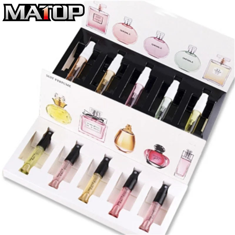 Brand 3ml Woman Men Perfuming Fragrance Original Mini Deodorant Perfumed Fashion Lady Female Male Toilet Water 5-piece gift box
Brand 3ml Woman Men Perfuming Fragrance Original Mini Deodorant Perfumed Fashion Lady Female Male Toilet Water 5-piece gift box