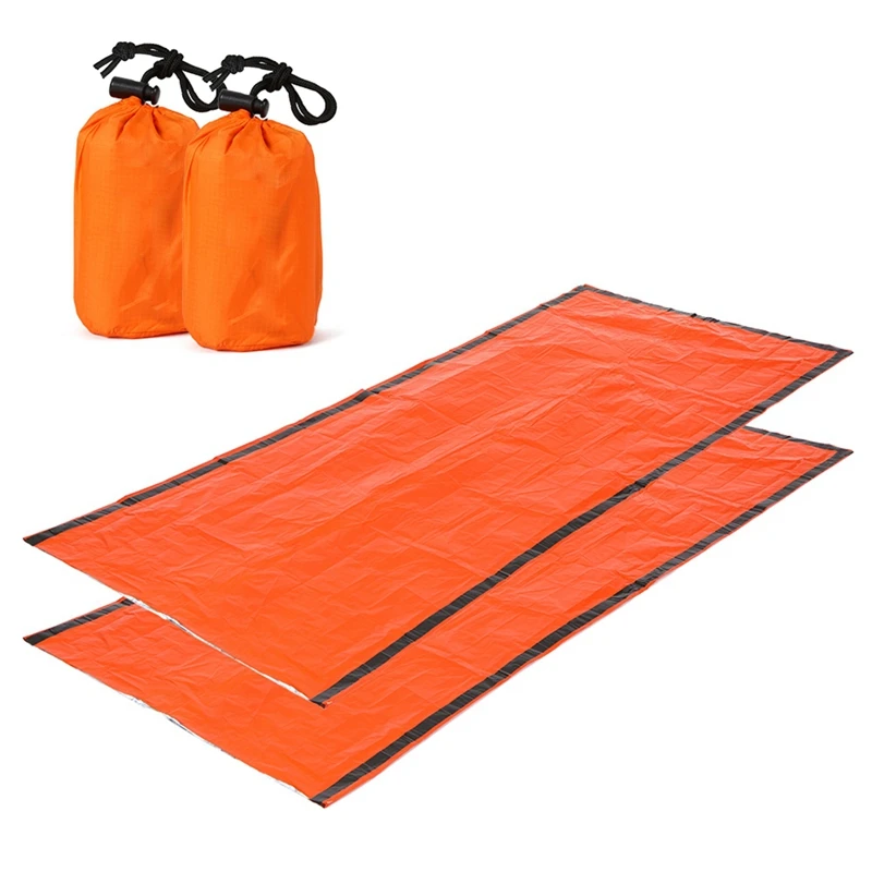 2 PCS Emergency Blanket With Compression Sack Portable Lightweight Sleeping Bag For Camping Travel Hiking Backpacking
2 PCS Emergency Blanket With Compression Sack Portable Lightweight Sleeping Bag For Camping Travel Hiking Backpacking
