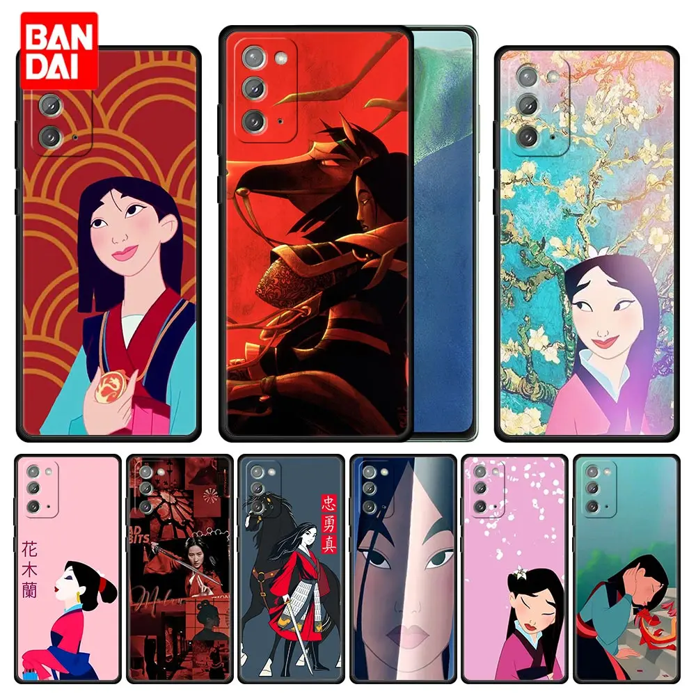 Cartoon Mulan Princess Phone Case for Samsung Galaxy A51 A52 A03 A13 A31 A32 A50 A70 A71 Note 20 Ultra 5G Cover Luxury Silicone
Cartoon Mulan Princess Phone Case for Samsung Galaxy A51 A52 A03 A13 A31 A32 A50 A70 A71 Note 20 Ultra 5G Cover Luxury Silicone