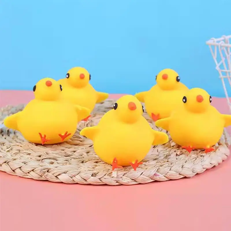 3/4Pcs Squeezing Interesting Toys Chick Shaped Pressure Toys Wear-resistant Stress Toys Stress Reliefing Gift For Kids Adults
3/4Pcs Squeezing Interesting Toys Chick Shaped Pressure Toys Wear-resistant Stress Toys Stress Reliefing Gift For Kids Adults