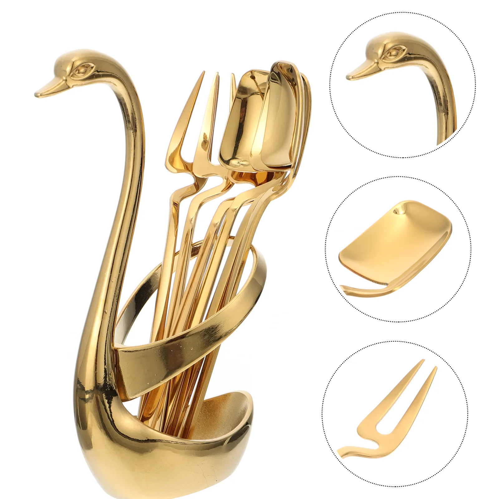 Spoon Holder Base Dessert Spoons Swan Forks Storage Fork Set Utensil Chopsticks Organizer Flatware Metal Chopstick Tableware
Spoon Holder Base Dessert Spoons Swan Forks Storage Fork Set Utensil Chopsticks Organizer Flatware Metal Chopstick Tableware
