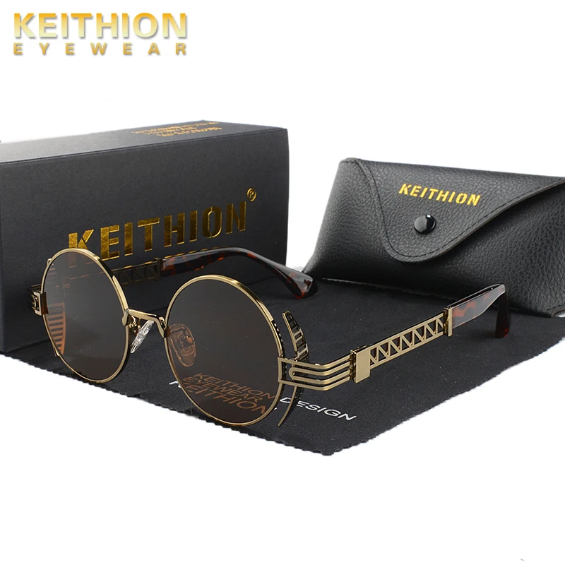 KEITHION Vintage Glasses Round Steampunk Sunglasses For Men Luxury Punk Women Vasos Decorativos Lunette De Soleil Oculos De Sol
KEITHION Vintage Glasses Round Steampunk Sunglasses For Men Luxury Punk Women Vasos Decorativos Lunette De Soleil Oculos De Sol