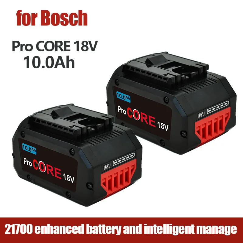 100% high quality 18V 10.0Ah Lithium-Ion Replacement Battery GBA18V80 for Bosch 18 Volt MAX Cordless Power Tool Drills
100% high quality 18V 10.0Ah Lithium-Ion Replacement Battery GBA18V80 for Bosch 18 Volt MAX Cordless Power Tool Drills