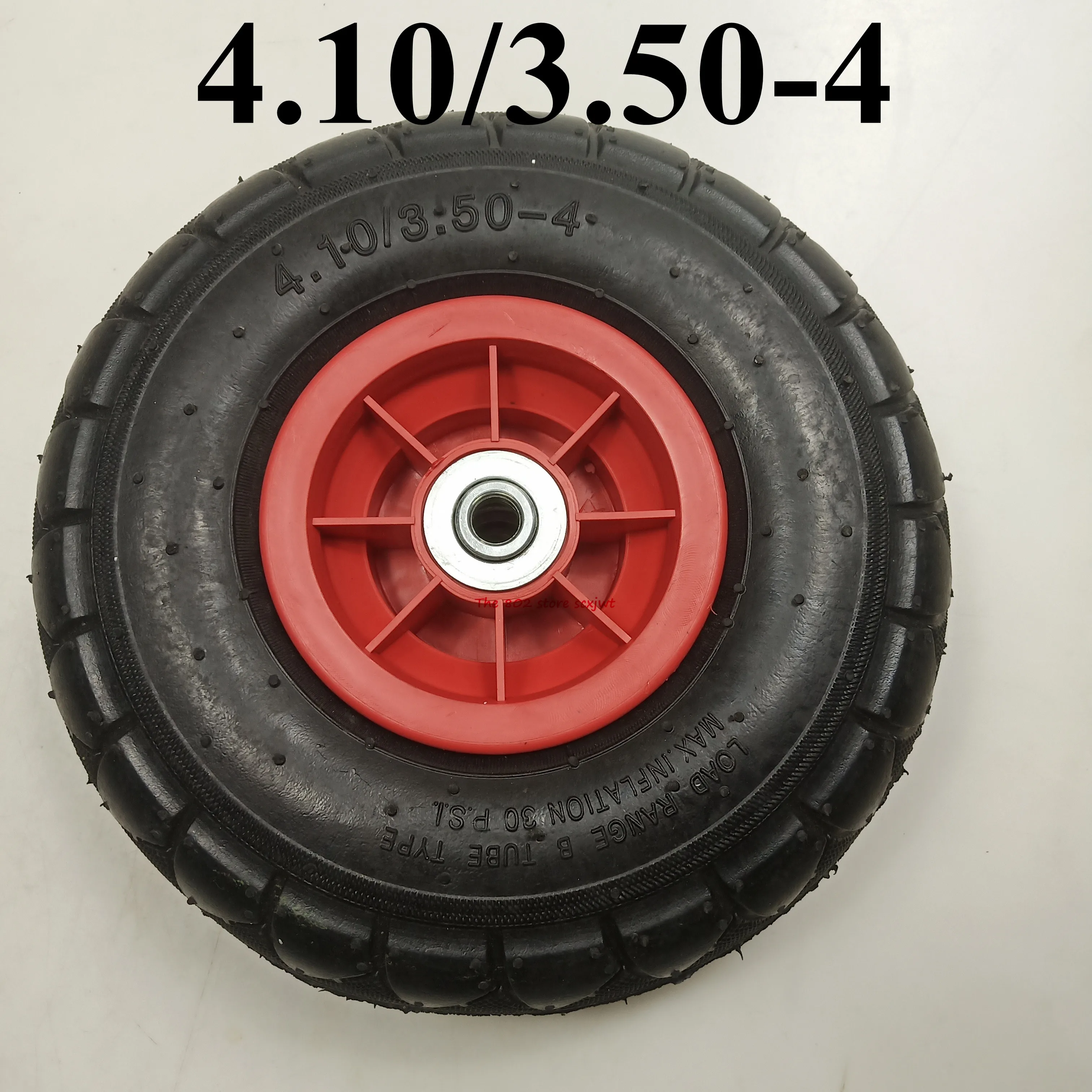 4.10/3.50-4 Rubber Pneumatic Tire for Hand Truck, Dolly, Hand Cart, Utility Wagon, Snow Blower, Lawn Mower, Wheelbarrow
4.10/3.50-4 Rubber Pneumatic Tire for Hand Truck, Dolly, Hand Cart, Utility Wagon, Snow Blower, Lawn Mower, Wheelbarrow