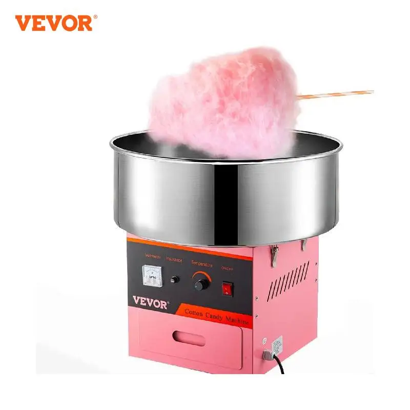 VEVOR Electric Cotton Candy Machine Commercial Sugar Candy Floss Maker Temperature Controls for Party Festival Carnival Home DIY
VEVOR Electric Cotton Candy Machine Commercial Sugar Candy Floss Maker Temperature Controls for Party Festival Carnival Home DIY