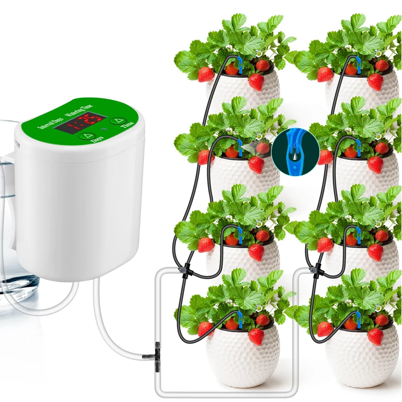 2/4/8 Head Automatic Watering Pump Controller Flowers Plants Home Sprinkler Drip Irrigation Device Pump Timer System Garden Tool
2/4/8 Head Automatic Watering Pump Controller Flowers Plants Home Sprinkler Drip Irrigation Device Pump Timer System Garden Tool