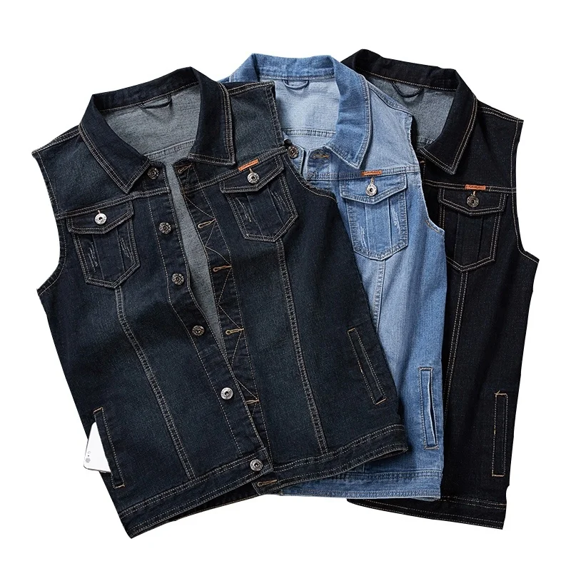 Big Size Brand Clothing Elastic Denim V New Men's Sleeveless Jeans Jackets Male Vintage Casual V Man Waistcoat 8XL
Big Size Brand Clothing Elastic Denim V New Men's Sleeveless Jeans Jackets Male Vintage Casual V Man Waistcoat 8XL