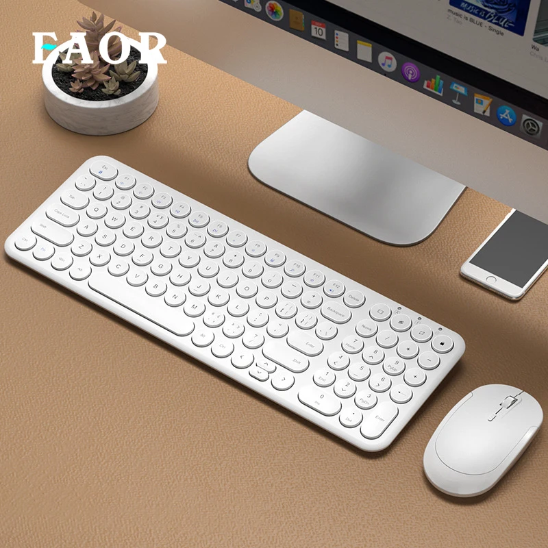 EAOR 2.4G Wireless Keyboard and Mouse Set for Laptop Desktop Rechargeable Silent Membrane Keyboard USB Wireless Gaming Keyboard
EAOR 2.4G Wireless Keyboard and Mouse Set for Laptop Desktop Rechargeable Silent Membrane Keyboard USB Wireless Gaming Keyboard