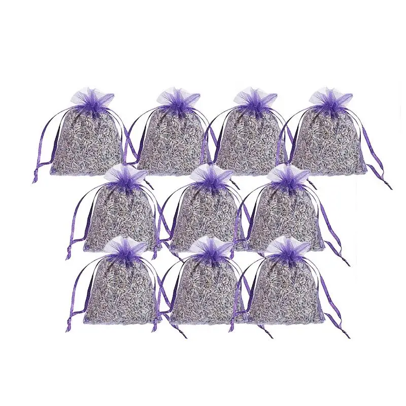 

15 PCS Lavender Sachet Bag Natural Dried Flower Home Fragrance Packets For Drawers And Closets Fresh Scents Aromatherapy