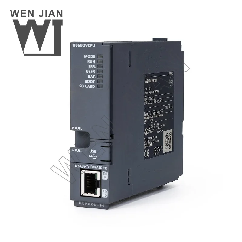 Q06UDV ЦП Mitsubishi plc Ethernet универсальный модуль ЦП q06udv программируемый логический контроллер ЦП
Q06UDV ЦП Mitsubishi plc Ethernet универсальный модуль ЦП q06udv программируемый логический контроллер ЦП