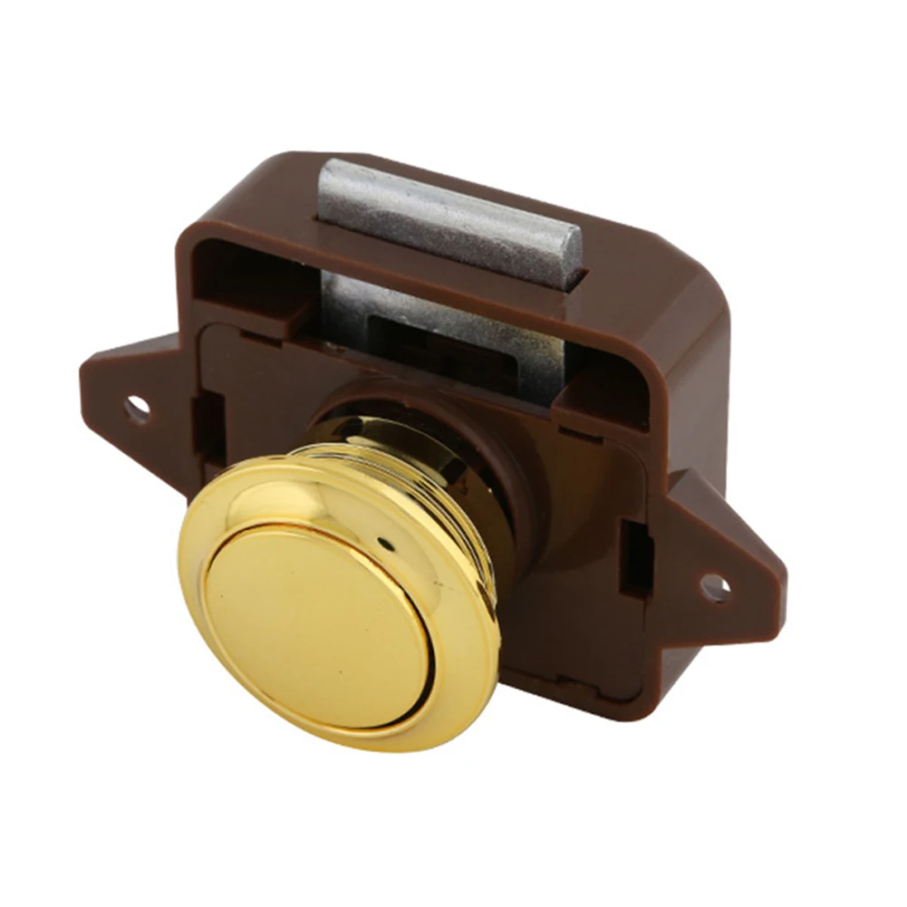 Camper Car Push Lock Button Catch Lock Cupboard Door Knob Caravan Motorhome Boat RV Cabinet Push Latch Desk Drawer Furniture
Camper Car Push Lock Button Catch Lock Cupboard Door Knob Caravan Motorhome Boat RV Cabinet Push Latch Desk Drawer Furniture