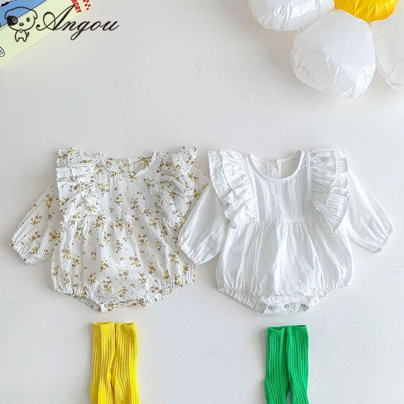 Toddler Baby Girls Sweet Floral Rompers Infant Long Sleeves Printed Rompers Girls Casual Bodysuit Princess Girls Party Clothes
Toddler Baby Girls Sweet Floral Rompers Infant Long Sleeves Printed Rompers Girls Casual Bodysuit Princess Girls Party Clothes