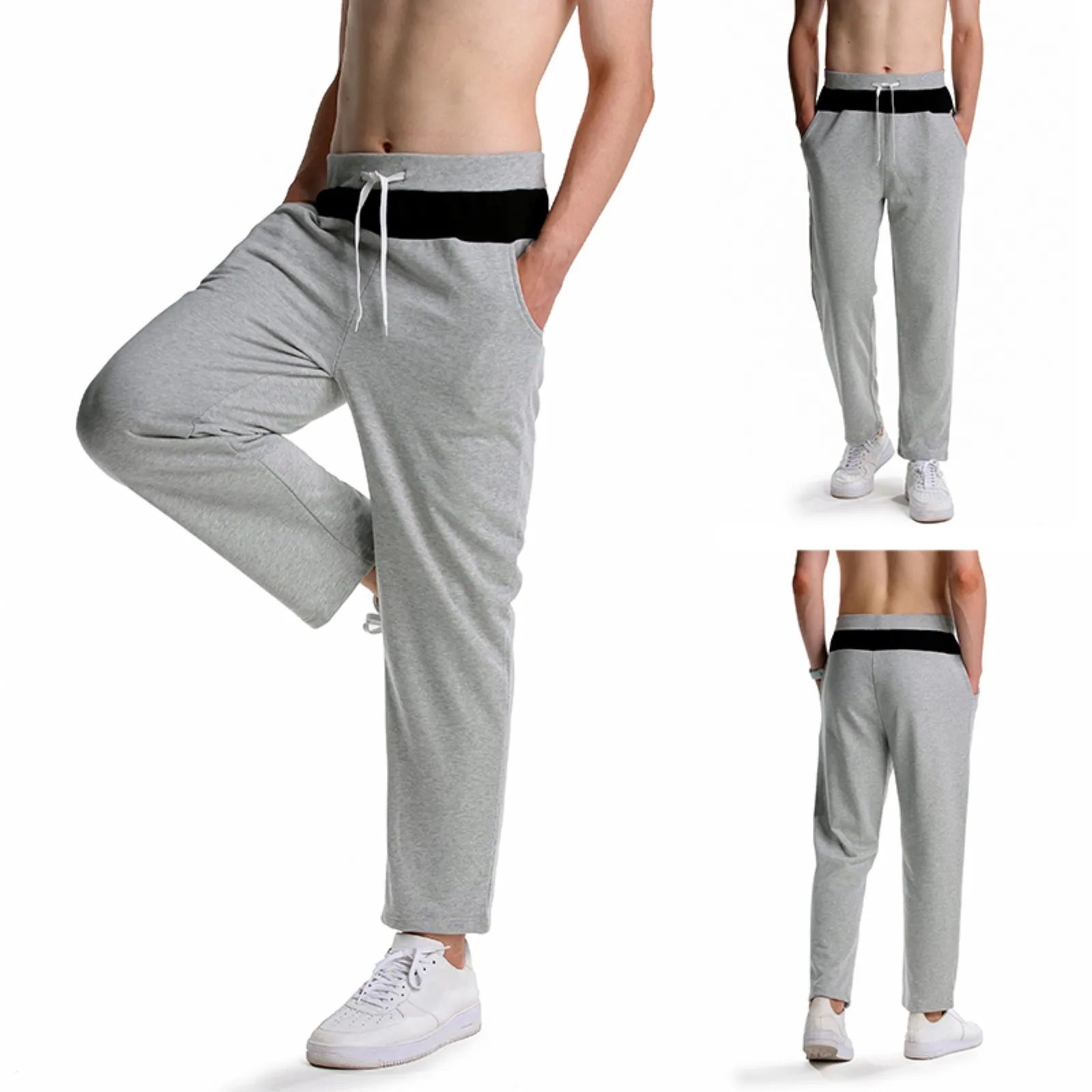 Long Legs Matching Breathable Harem Loose With Pockets Sports Color Wide Pants Tether Men's Pants Men's pants
Long Legs Matching Breathable Harem Loose With Pockets Sports Color Wide Pants Tether Men's Pants Men's pants