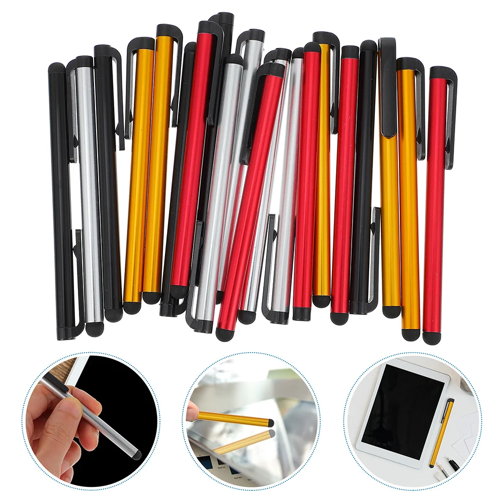 

Pen Stylus Screen Capacitive Tablet Touch Sensitivity Writing Tips Universal Pens Precision Practical Style Convenient