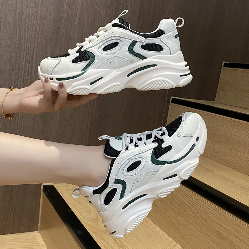 Daddy shoes women's autumn breathable 2022 new thick-soled sneakers show small feet and lighter leisure increase 
Daddy shoes women's autumn breathable 2022 new thick-soled sneakers show small feet and lighter leisure increase