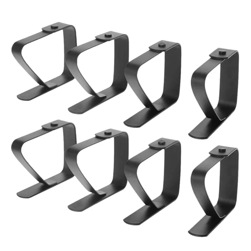 BEAU-8Pack Stainless Steel Tablecloth Clips Black Picnic Tablecloth Clips Adjustable Anti-Skid Fixed Clip Table Cloth Holder
BEAU-8Pack Stainless Steel Tablecloth Clips Black Picnic Tablecloth Clips Adjustable Anti-Skid Fixed Clip Table Cloth Holder