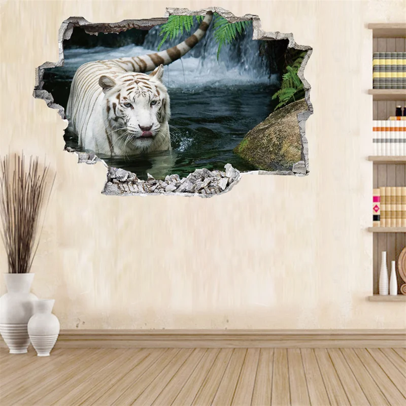 3d vivid tiger Wall Stickers Bedroom Living Room Wall Decoration Posters Door Sticker
3d vivid tiger Wall Stickers Bedroom Living Room Wall Decoration Posters Door Sticker