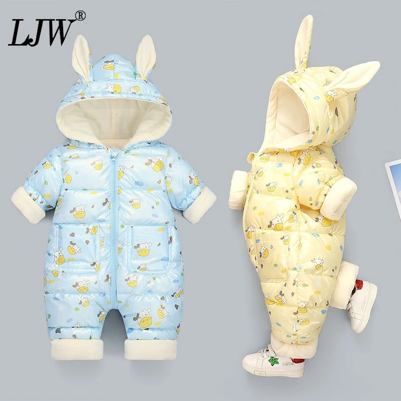 Newborn cartoon cow jumpsuit boys and girls hooded plus velvet thick cotton coat warm romper winter new 0-3 years old
Newborn cartoon cow jumpsuit boys and girls hooded plus velvet thick cotton coat warm romper winter new 0-3 years old
