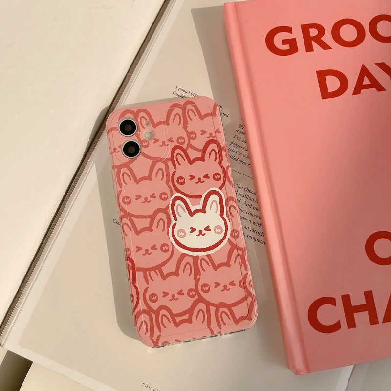 For IPhone 14 case Cute Fashion Rabbit Phone Case For IPhone 11 12 13 Pro Max Case X XS Max XR Phone case 7Plus 8Plus case
For IPhone 14 case Cute Fashion Rabbit Phone Case For IPhone 11 12 13 Pro Max Case X XS Max XR Phone case 7Plus 8Plus case