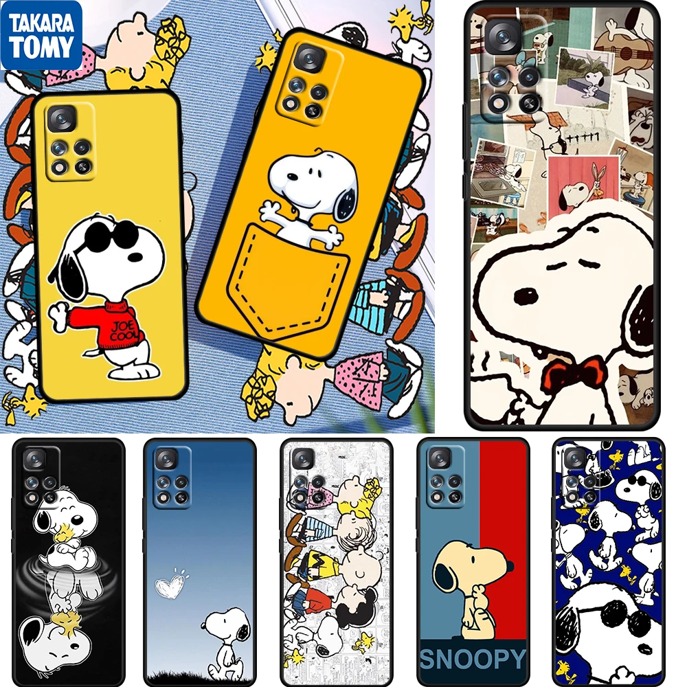 Snoopy Cartoon Cute Boy For Xiaomi Redmi Note 11 10 11T 10S 9 9S 8 7 5G 4G Soft Black Phone Case Fundas Coque Capa Cover Shell 
Snoopy Cartoon Cute Boy For Xiaomi Redmi Note 11 10 11T 10S 9 9S 8 7 5G 4G Soft Black Phone Case Fundas Coque Capa Cover Shell