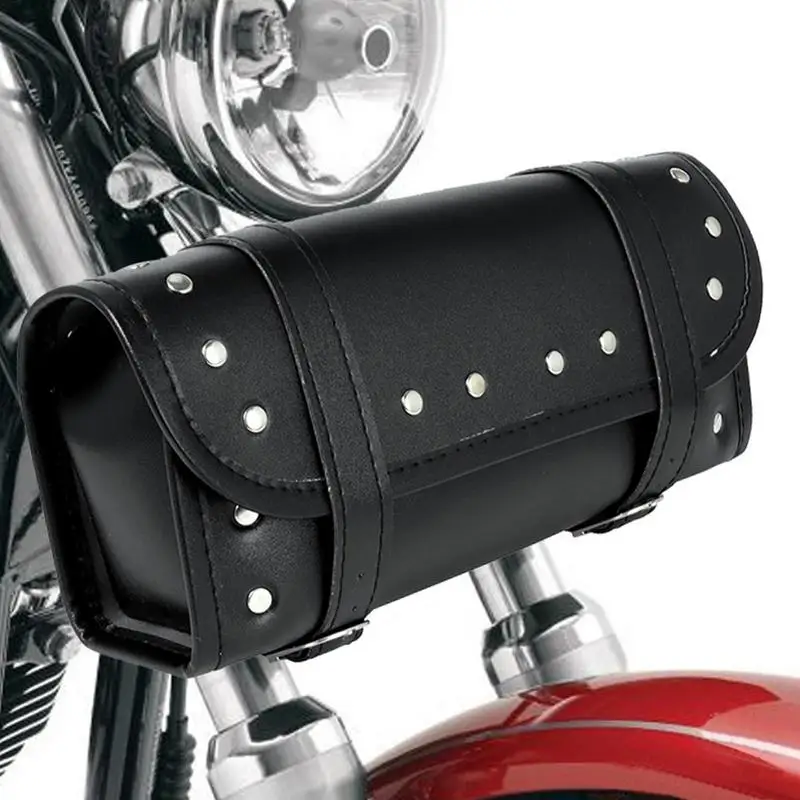 Universal Motorcycle Saddlebag Black Motor Bike Front Fork Tool Bags Handlebar Bar PU Leather Barrel Bag Pouch
Universal Motorcycle Saddlebag Black Motor Bike Front Fork Tool Bags Handlebar Bar PU Leather Barrel Bag Pouch