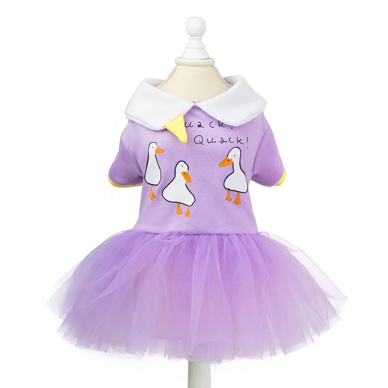 Pet Veil Dress Summer Dog Clothes Cute Cartoon Animal Goose Print Princess Dresses For Small Dogs Pets Skirt for Teddy Chihuahua
Pet Veil Dress Summer Dog Clothes Cute Cartoon Animal Goose Print Princess Dresses For Small Dogs Pets Skirt for Teddy Chihuahua