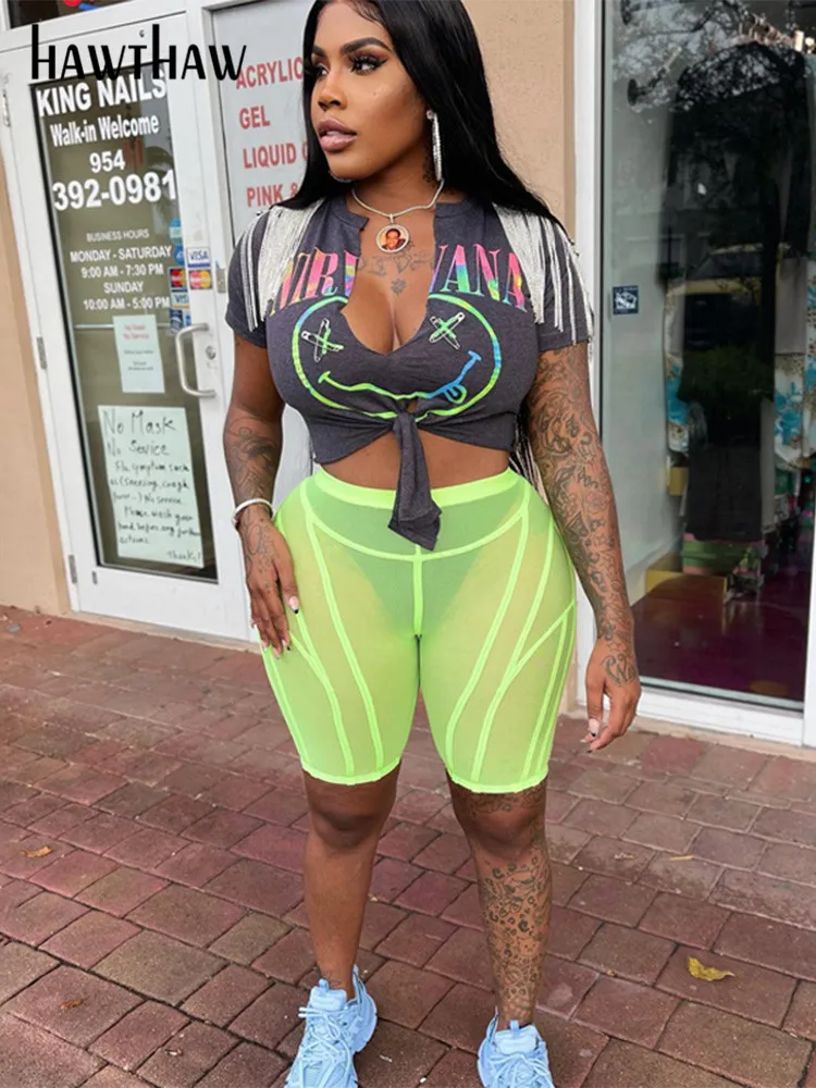 Hawthaw Women Letter Print V Neck Graphic Tassel Crop Tops T Shirt Tees Short Pants Two Piece Set Suit 2022 Summer Clothes
Hawthaw Women Letter Print V Neck Graphic Tassel Crop Tops T Shirt Tees Short Pants Two Piece Set Suit 2022 Summer Clothes