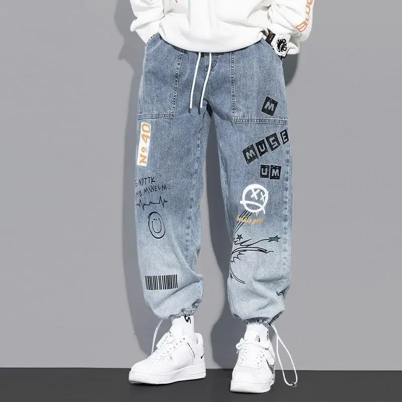 High quality Men's Cargo pants Hip Hop Casual Streetwear Jogging Pants Men Casual Elastic Waist Men Y2K Clothing Trousers
High quality Men's Cargo pants Hip Hop Casual Streetwear Jogging Pants Men Casual Elastic Waist Men Y2K Clothing Trousers