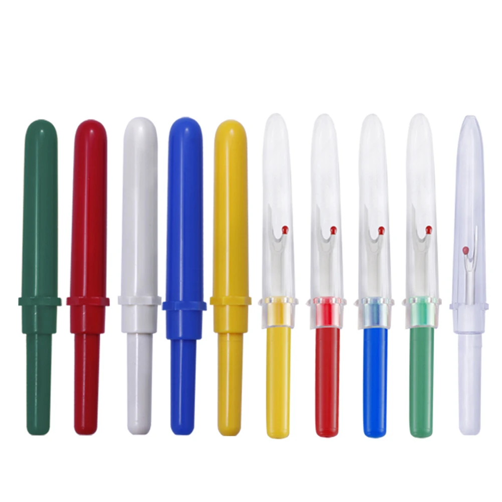 5PCS Seam Ripper Sewing Tools Sharp Stitches Removed Tool Safe Plastic Handle Craft Thread Cutter Sewing Machine Accessories
5PCS Seam Ripper Sewing Tools Sharp Stitches Removed Tool Safe Plastic Handle Craft Thread Cutter Sewing Machine Accessories