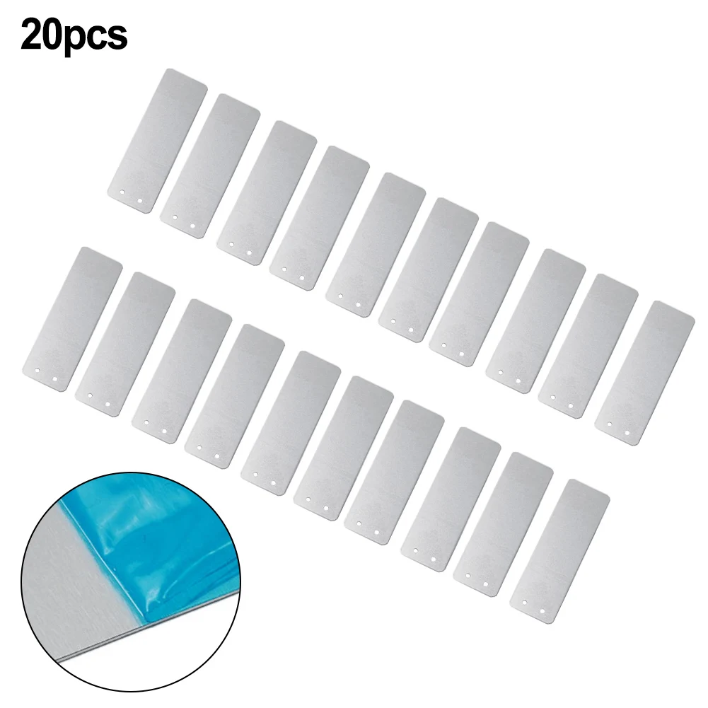 20Pcs Plant Labels Aluminum Double-eyelet Metal Labels Tree ID Tags Durable Waterproof 82*25*0.5MM Label Plant Care Accessories
20Pcs Plant Labels Aluminum Double-eyelet Metal Labels Tree ID Tags Durable Waterproof 82*25*0.5MM Label Plant Care Accessories