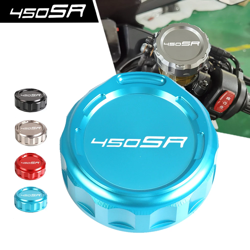 Motorcycle CFMOTO Accessories CNC Alumiunm Front Brake Fluid Reservoir Caps Cover Guard FOR CFMOTO 450SR 450 SR 2022 2023 2024
Motorcycle CFMOTO Accessories CNC Alumiunm Front Brake Fluid Reservoir Caps Cover Guard FOR CFMOTO 450SR 450 SR 2022 2023 2024