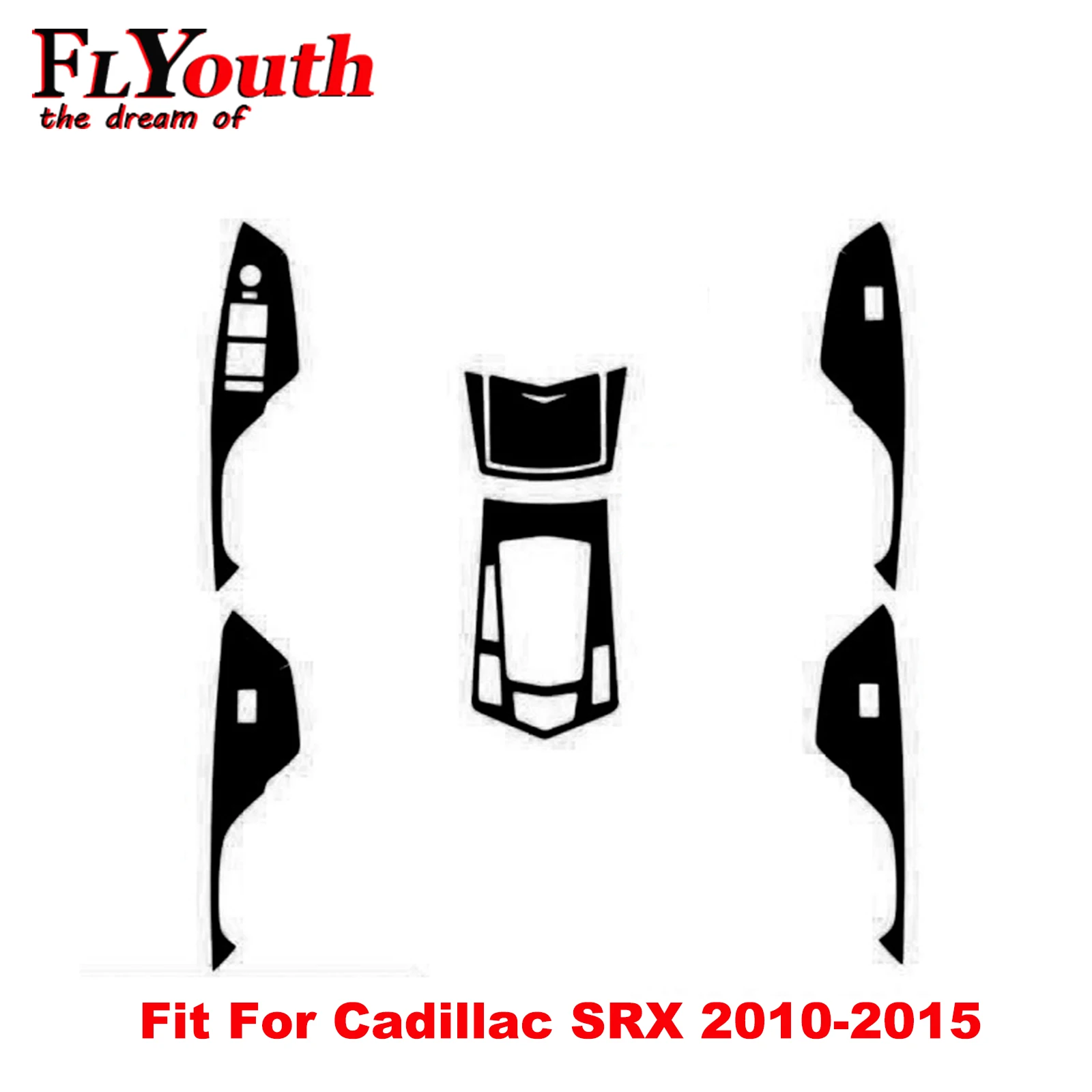 For Cadillac SRX 2010-2015 5D Carbon Fiber Sticker Car Gear Shift Panel Water Cup Holder Panel Frame Cover Trim Car Styling
For Cadillac SRX 2010-2015 5D Carbon Fiber Sticker Car Gear Shift Panel Water Cup Holder Panel Frame Cover Trim Car Styling