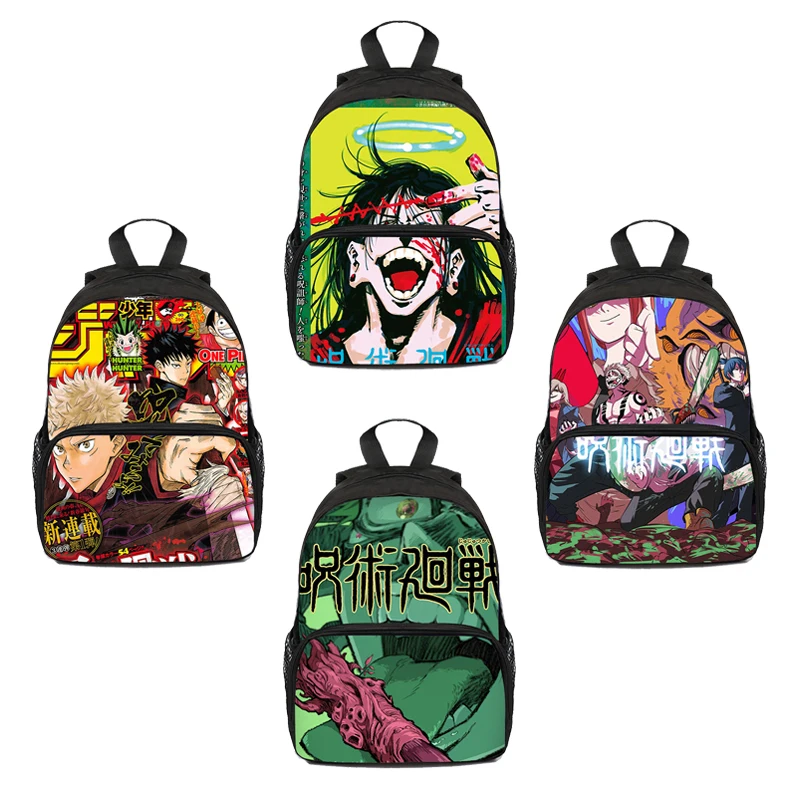 Jujutsu Kaisen Backpack Anime School Bags for Teenagers Boys Girls Laptop Backpack 12/16 Inch Travel Mochilas Aesthetic Bags
Jujutsu Kaisen Backpack Anime School Bags for Teenagers Boys Girls Laptop Backpack 12/16 Inch Travel Mochilas Aesthetic Bags