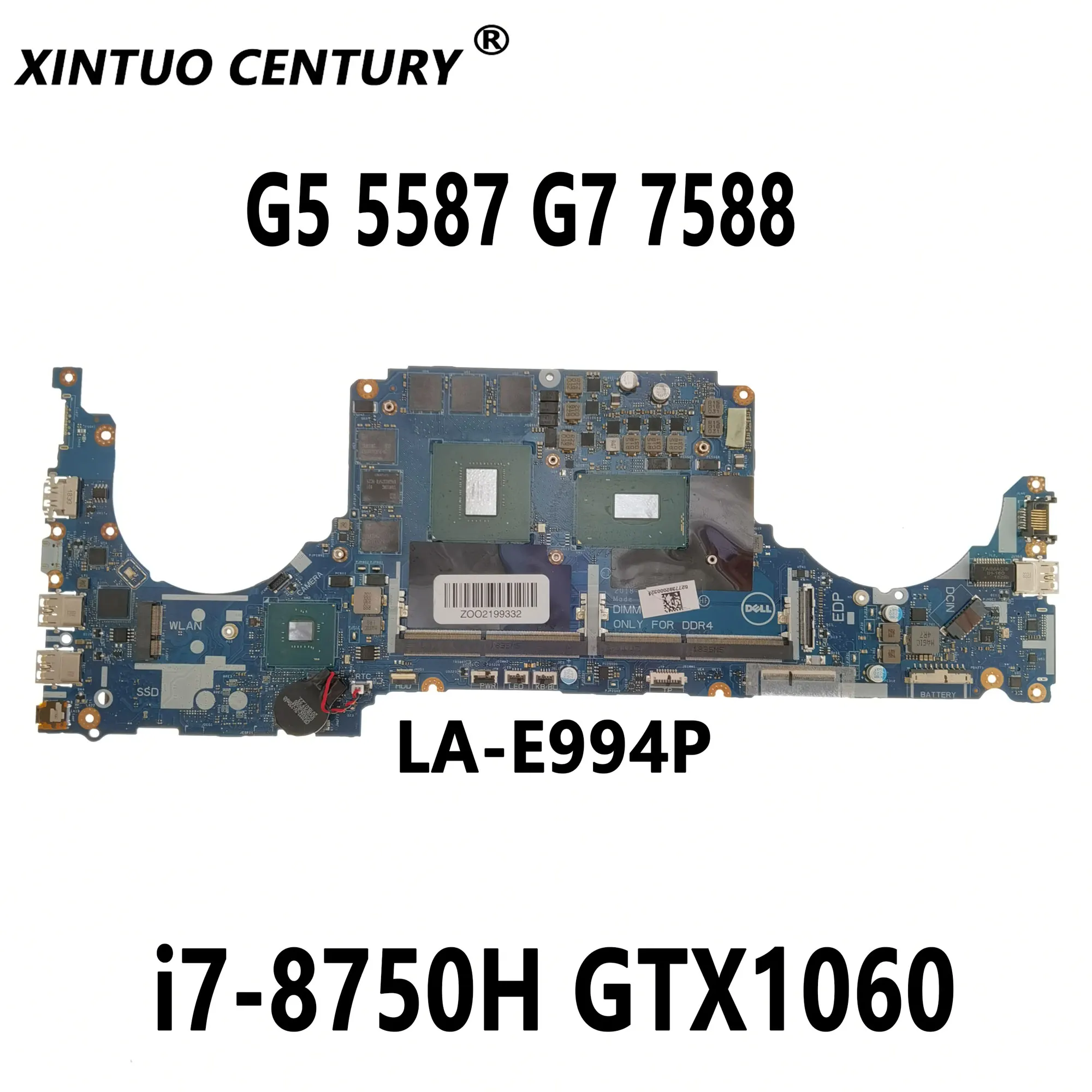 Оригинальная материнская плата для ноутбука Dell Inspiron G5 5587 G7 7588
Оригинальная материнская плата для ноутбука Dell Inspiron G5 5587 G7 7588
