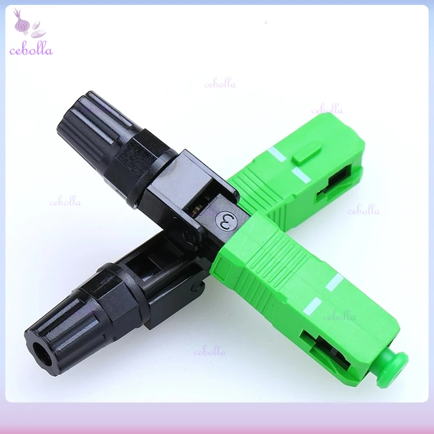 Free Shipping SC/APC Fiber Optic Fast Connector Single ModeFTTH Fiber Quick Connector Field Assembly SM Fiber Optic Adapter
Free Shipping SC/APC Fiber Optic Fast Connector Single ModeFTTH Fiber Quick Connector Field Assembly SM Fiber Optic Adapter