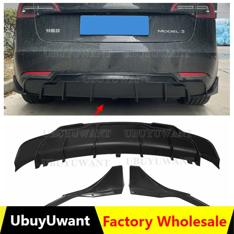 4-дверный диффузор для заднего бампера Tesla Model 3/Model Y 2018-2022, АБС-пластик, углеродное волокно
4-дверный диффузор для заднего бампера Tesla Model 3/Model Y 2018-2022, АБС-пластик, углеродное волокно