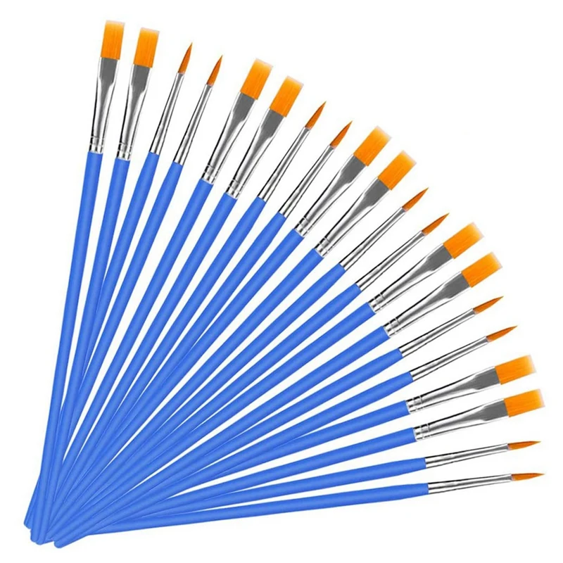 300 Pieces Kids Paint Brushes Set For Watercolor Oil Painting Flat +Pointed Brush For Body Face Nail Craft Art
300 Pieces Kids Paint Brushes Set For Watercolor Oil Painting Flat +Pointed Brush For Body Face Nail Craft Art